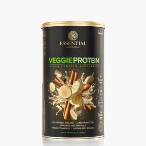 Veggie Protein Banana com canela