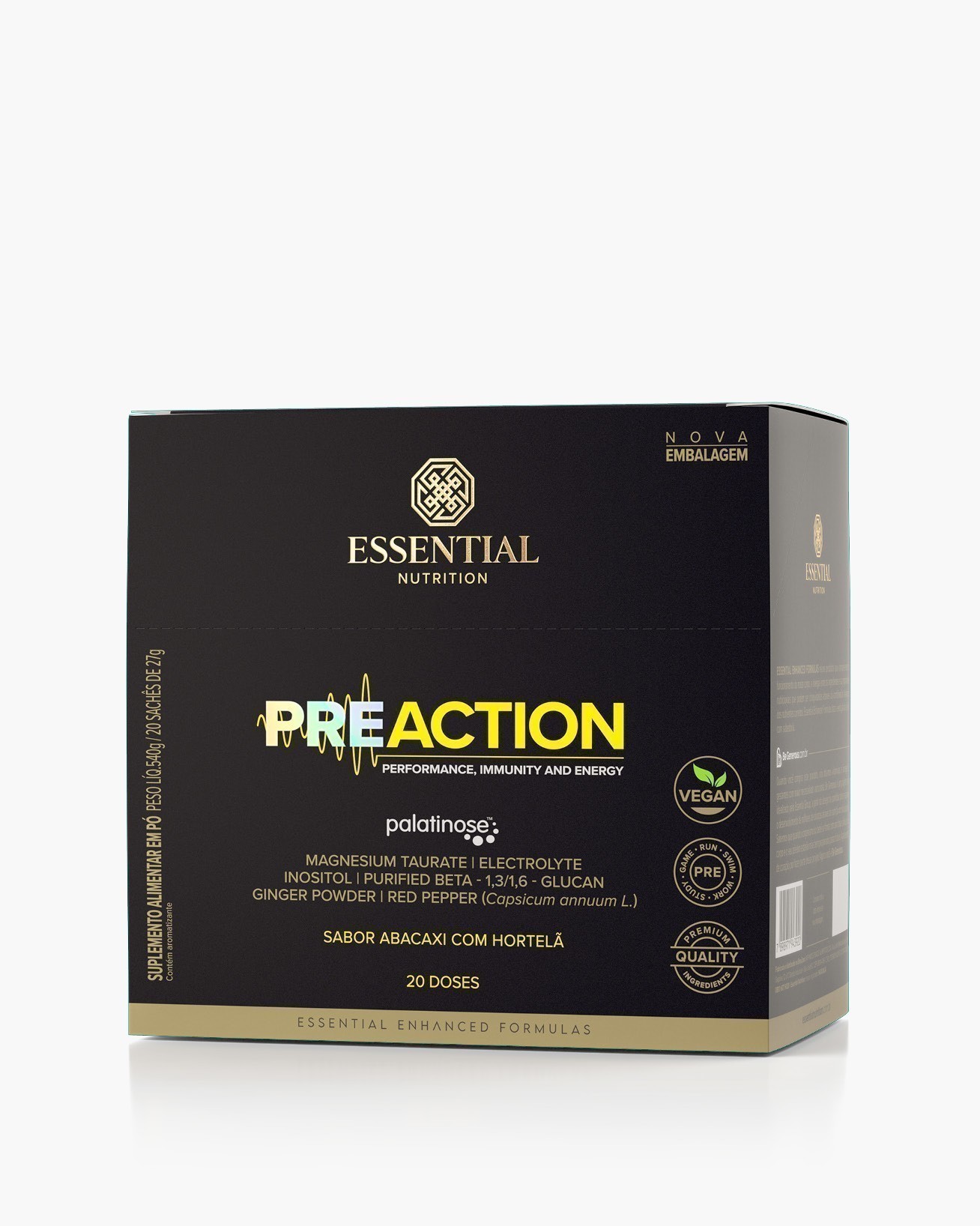 Pre-Action Energy Drink Abacaxi